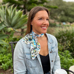 Humble Hilo Scarf Poppies