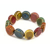 Humble Hilo Artisan Multicolored Ceramic Bead Bracelet