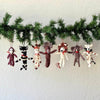 Kenana Knitters Hand-knit Cotton Animal Christmas Ornaments
