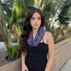 Humble Hilo Multicolored Thread Infinity Artisan Scarf