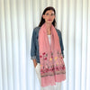 Humble Hilo Embroidered scarf/shawl with flowers