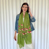Humble Hilo Embroidered scarf/shawl with flowers
