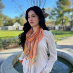 Humble Hilo Multicolored Thread Artisan Scarf