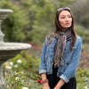 Humble Hilo Multicolored Thread Artisan Scarf