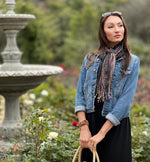 Humble Hilo Multicolored Thread Artisan Scarf