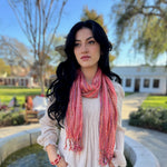 Humble Hilo Multicolored Thread Artisan Scarf