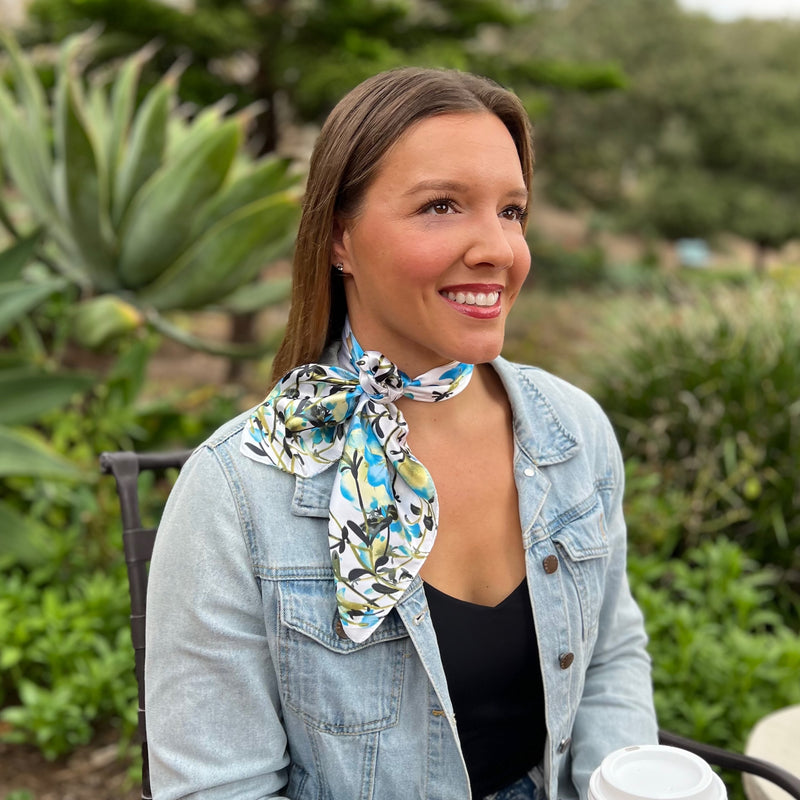 Humble Hilo Scarf Poppies