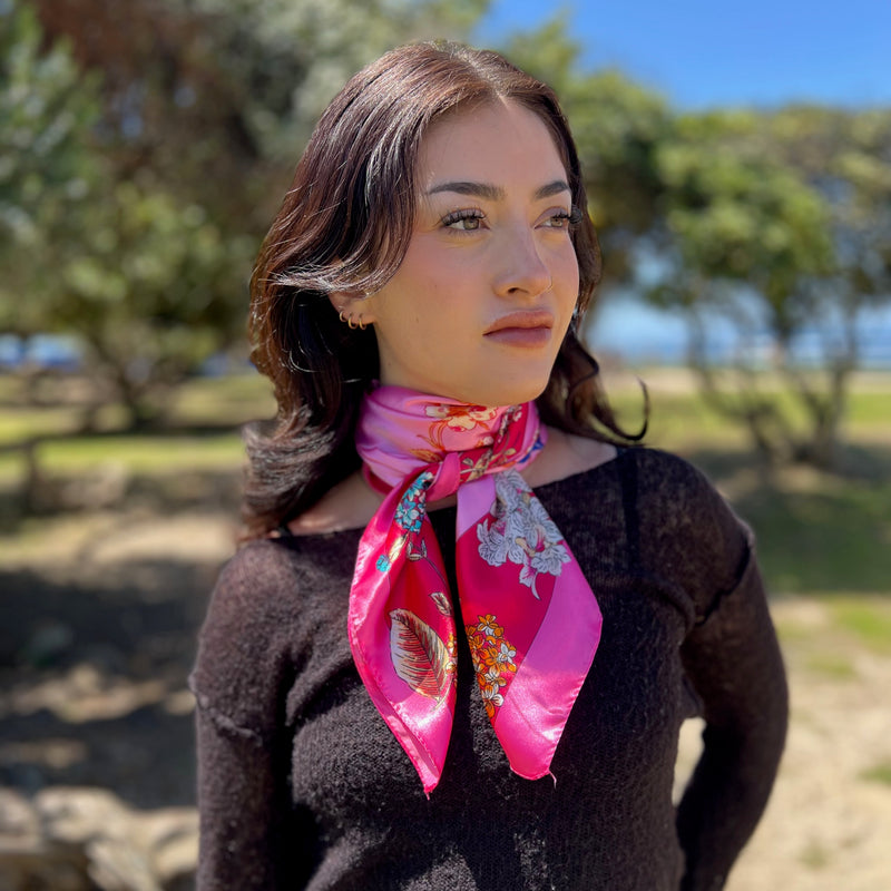 Humble Hilo Scarf Flower Border Vines