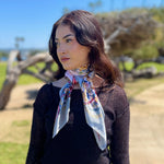 Humble Hilo Scarf Daisies with Rope