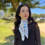 Humble Hilo Scarf Gardenias