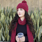 Humble Hilo Knitted Scarf and Hat Set