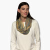 Humble Hilo Multicolored Thread Infinity Artisan Scarf