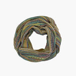 Humble Hilo Multicolored Thread Infinity Artisan Scarf