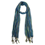 Humble Hilo Multicolored Thread Artisan Scarf