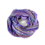 Humble Hilo Multicolored Thread Infinity Artisan Scarf