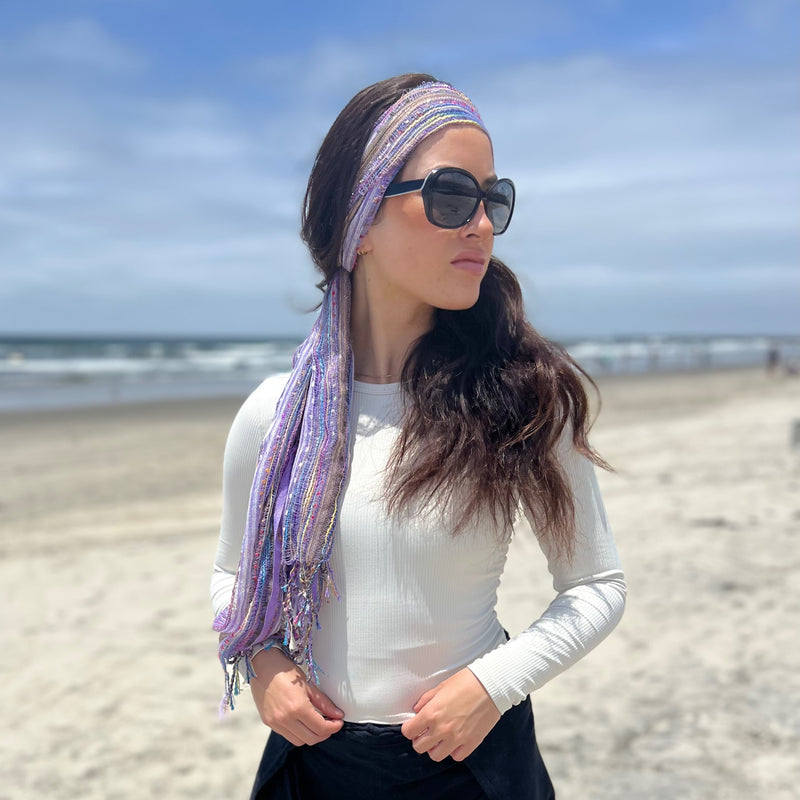 Humble Hilo Multicolored Thread Artisan Scarf