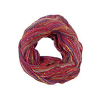 Humble Hilo Multicolored Thread Infinity Artisan Scarf