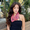 Humble Hilo Multicolored Thread Infinity Artisan Scarf