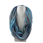 Humble Hilo Multicolored Thread Infinity Artisan Scarf