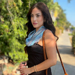 Humble Hilo Multicolored Thread Infinity Artisan Scarf