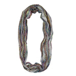 Humble Hilo Multicolored Thread Infinity Artisan Scarf