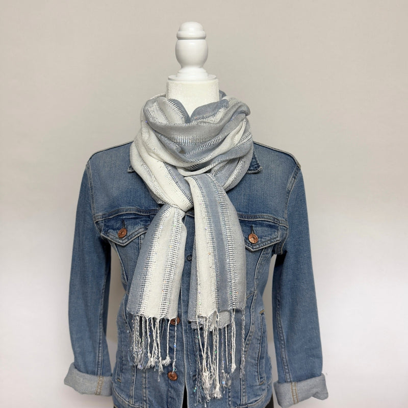Humble Hilo Zari Weave Scarf