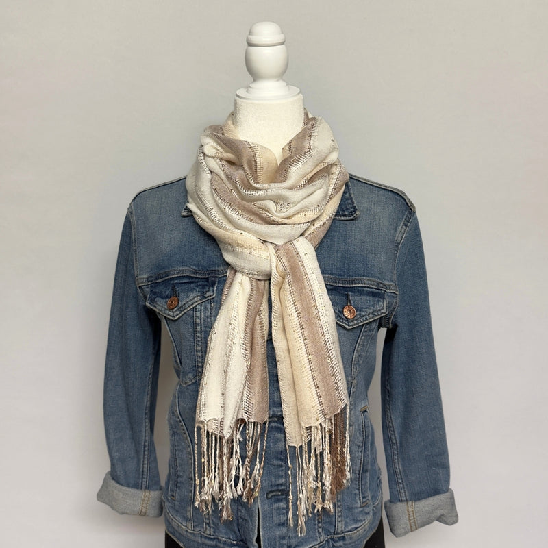 Humble Hilo Zari Weave Scarf