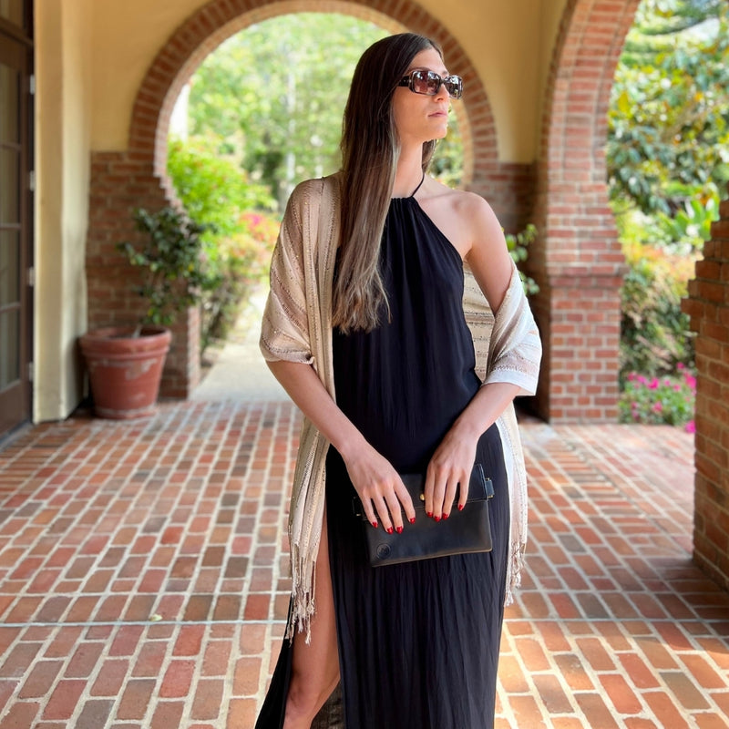 Humble Hilo Zari Weave Scarf