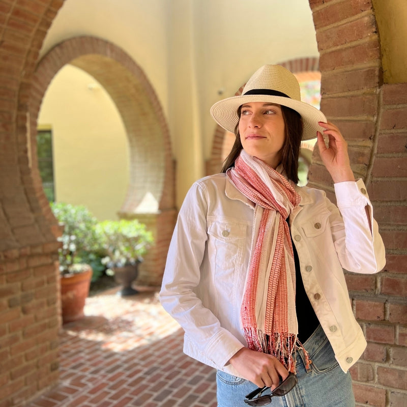 Humble Hilo Zari Weave Scarf