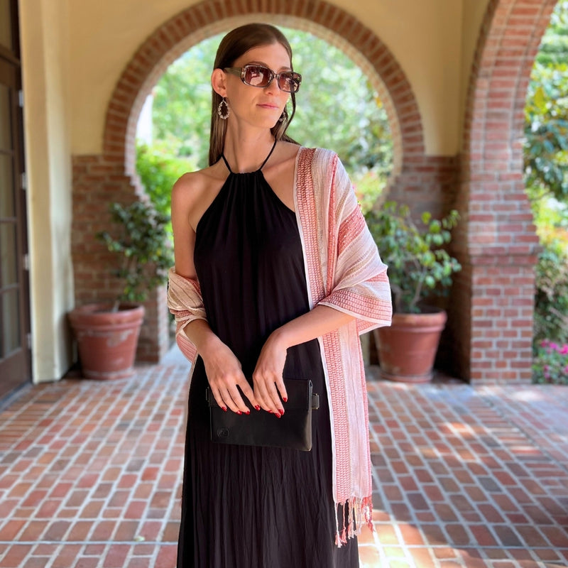 Humble Hilo Zari Weave Scarf