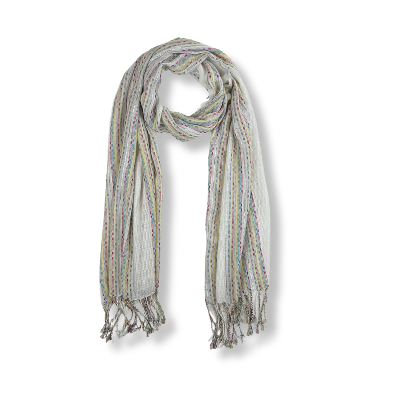 Humble Hilo Zari Weave Scarf