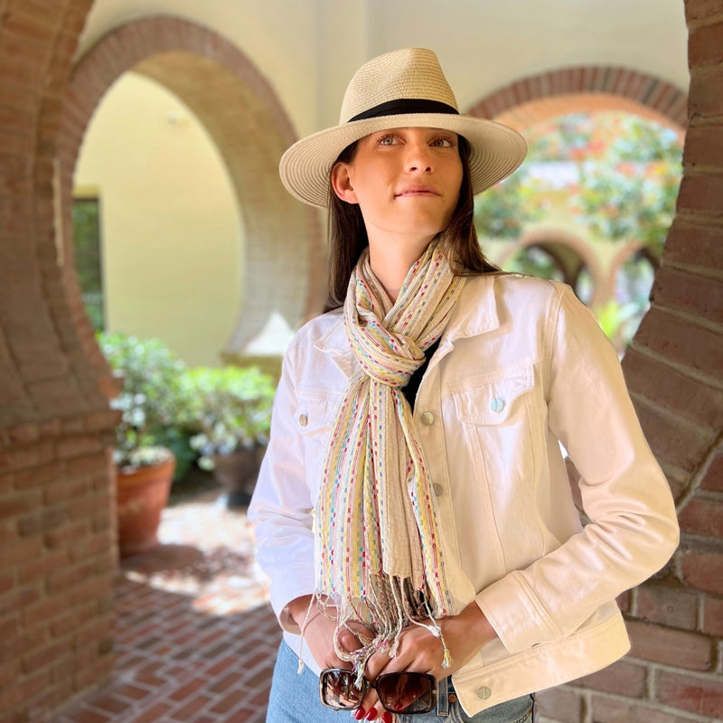 Humble Hilo Zari Weave Scarf