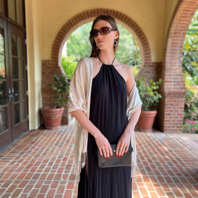 Humble Hilo Zari Weave Scarf