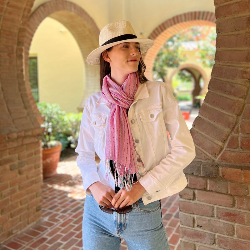 Humble Hilo Zari Weave Scarf
