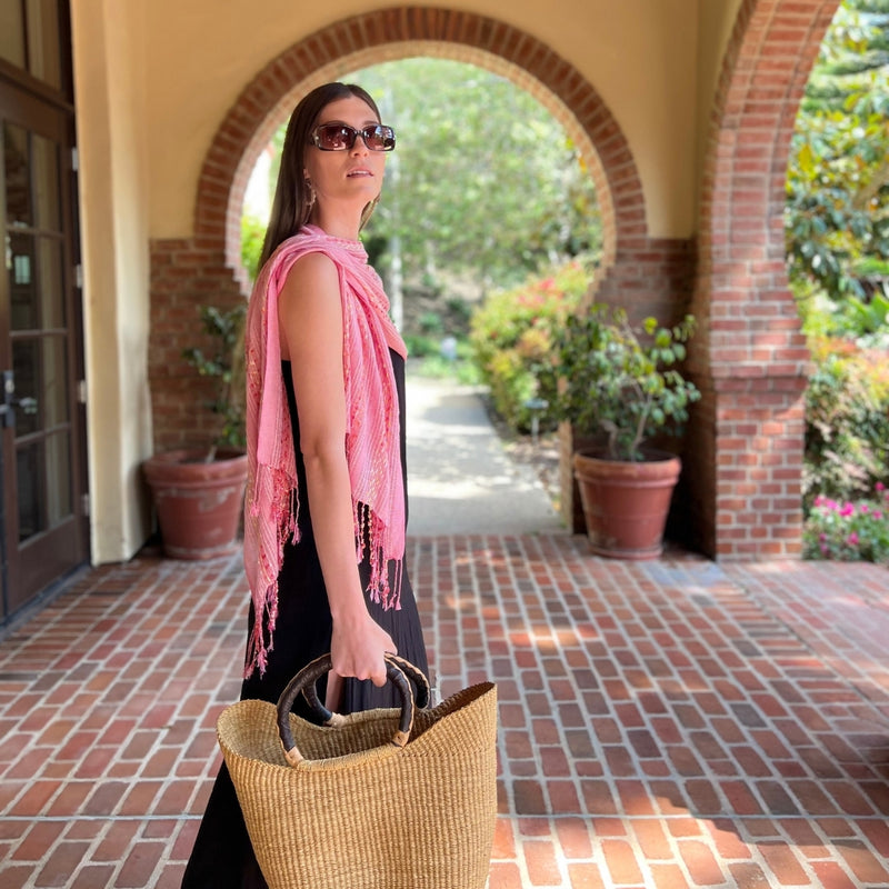 Humble Hilo Zari Weave Scarf