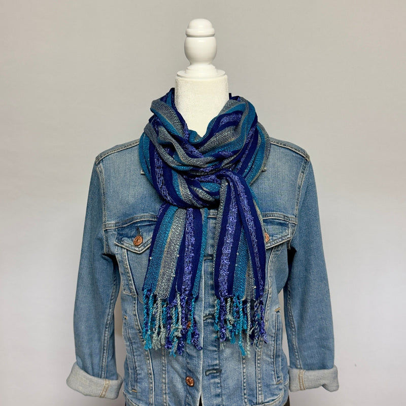 Humble Hilo Zari Weave Scarf