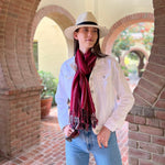 Humble Hilo Zari Weave Scarf