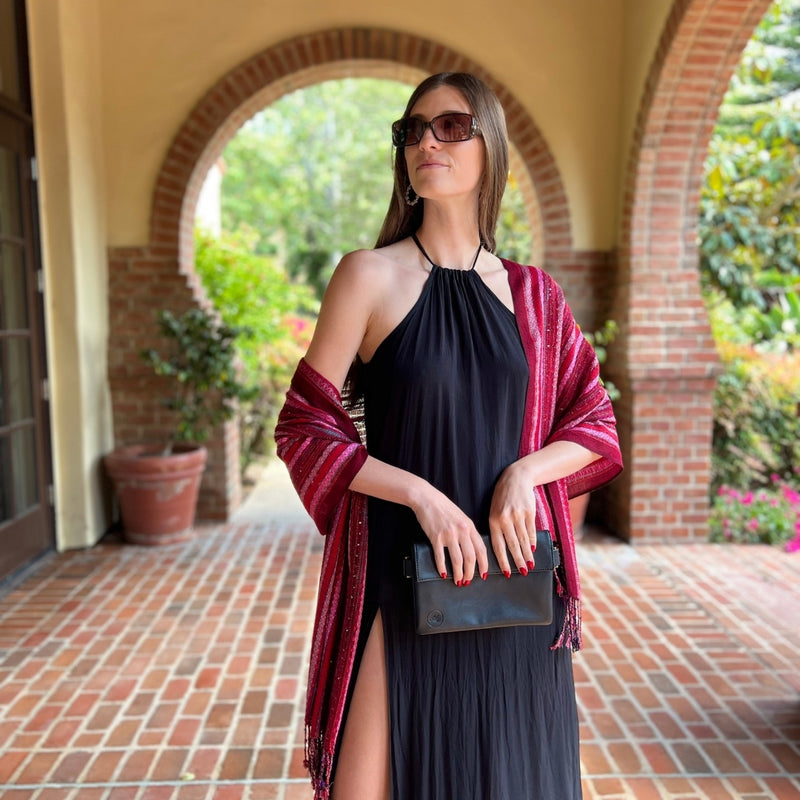 Humble Hilo Zari Weave Scarf