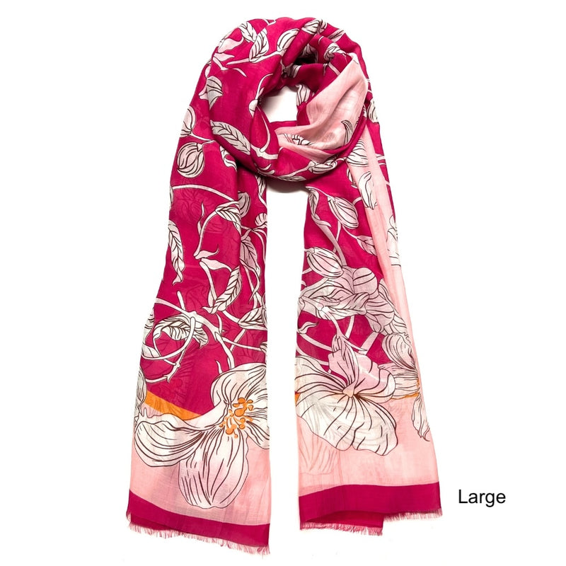 Humble Hilo Floral Vector Art Scarf