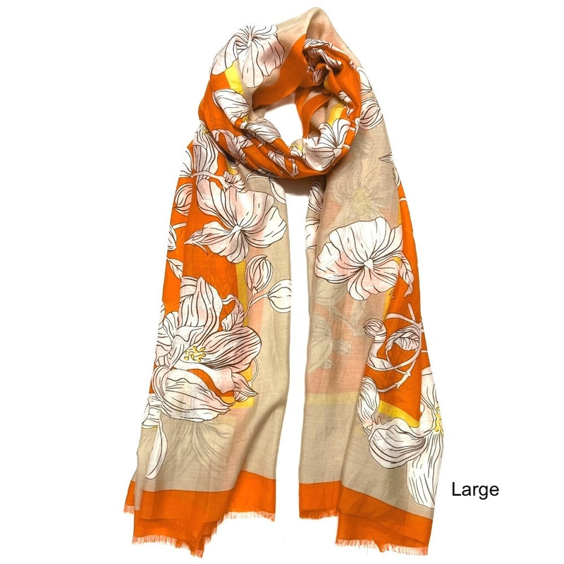 Humble Hilo Floral Vector Art Scarf