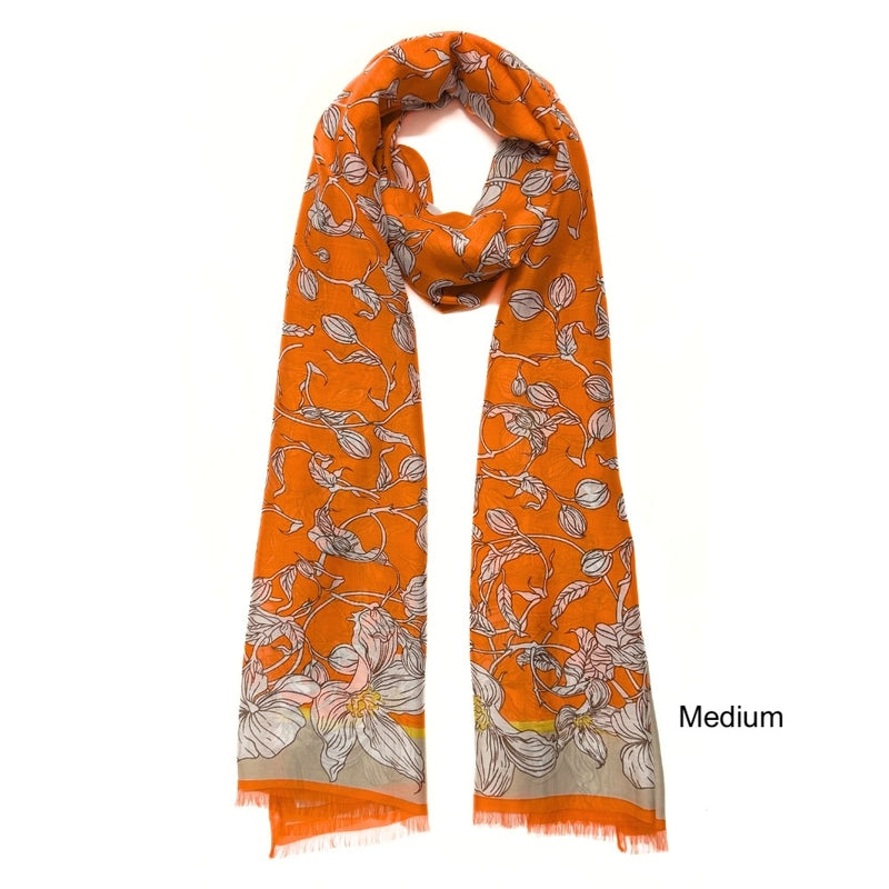 Humble Hilo Floral Vector Art Scarf