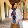 Humble Hilo Bold Flowers Vector Art Scarf