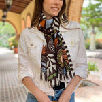 Humble Hilo Bold Flowers Vector Art Scarf