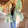 Humble Hilo Poppies Vector Art Scarf