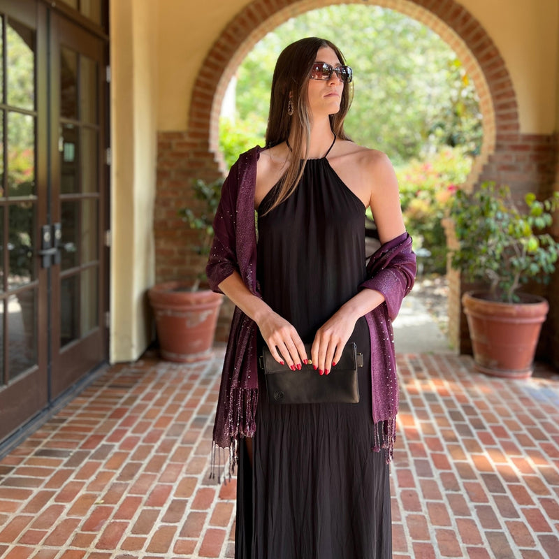 Humble Hilo Handmade Shimmer Thread Scarf