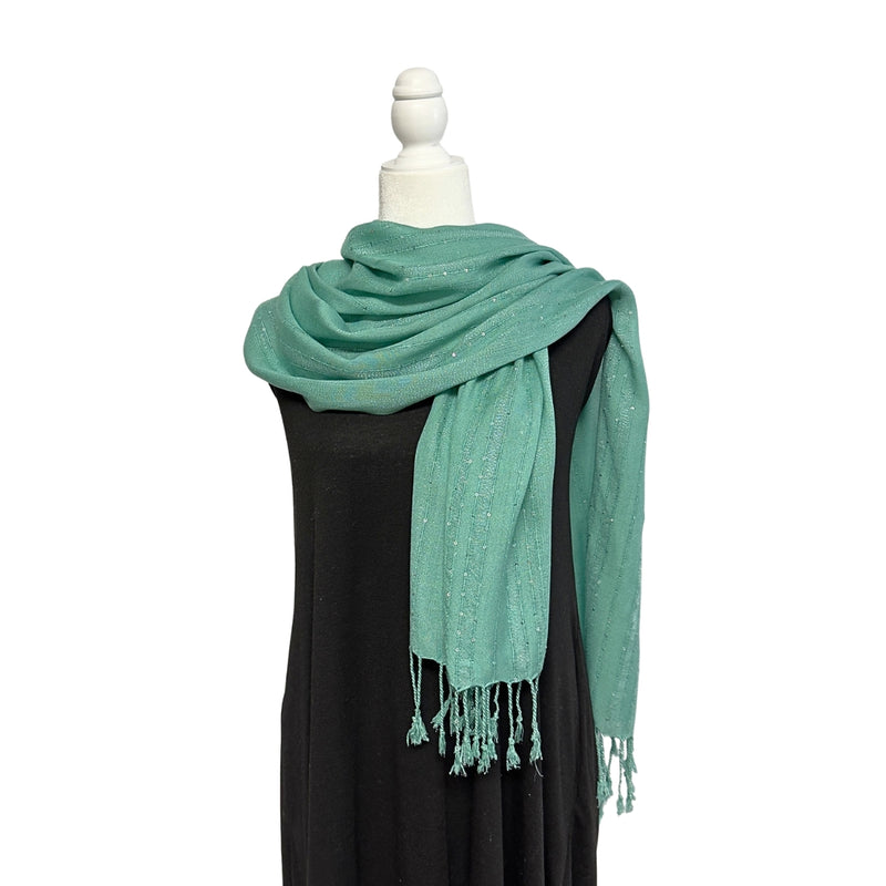 Humble Hilo Handmade Shimmer Thread Scarf