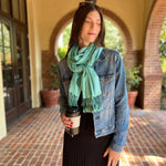 Humble Hilo Handmade Shimmer Thread Scarf