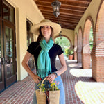 Humble Hilo Handmade Shimmer Thread Scarf