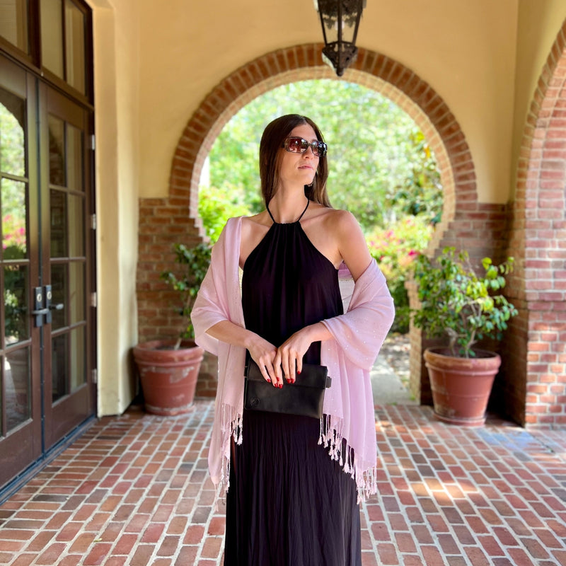 Humble Hilo Handmade Shimmer Thread Scarf