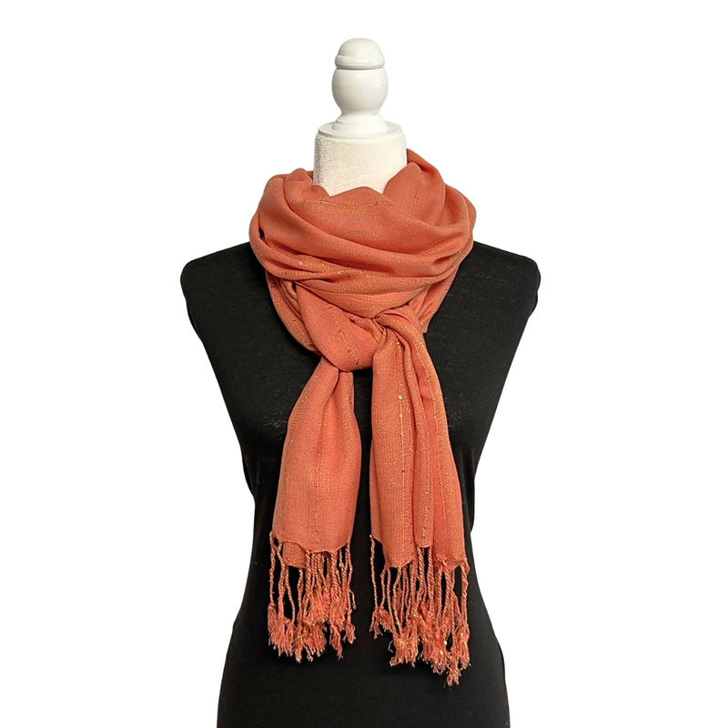 Humble Hilo Handmade Shimmer Thread Scarf